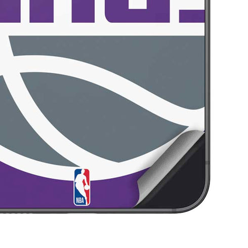 NBA Sacramento Kings Large Logo Galaxy S25 Skin